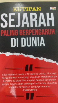 Image of Kutipan Sejarah Paling Berpengaruh Di dunia