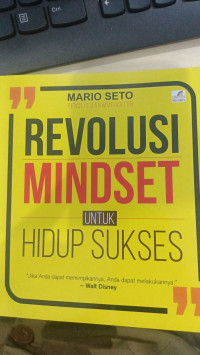 Image of Revolusi Mindset untuk Hidup Sukses